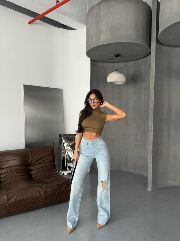 Jeansy Palazzo Light Denim