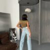 Jeansy Palazzo Light Denim