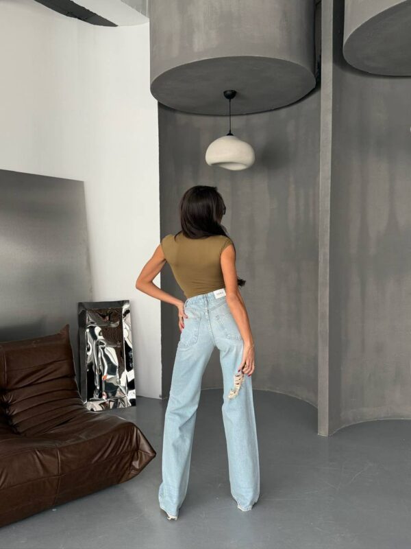Jeansy Palazzo Light Denim