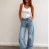Jeansy Baggy Light Denim
