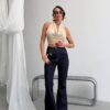 Jeansy Flare Venera Dark