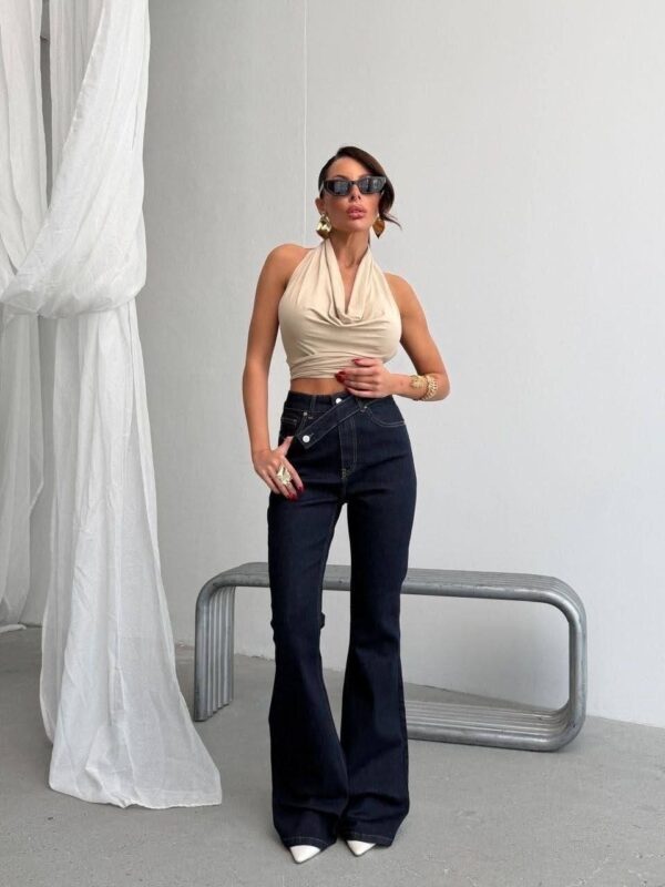 Jeansy Flare Venera Dark