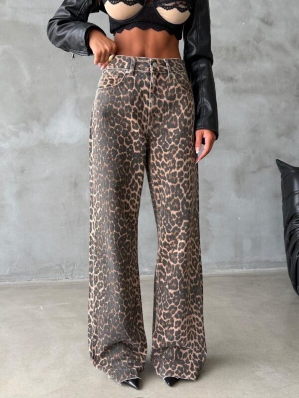 Spodnie Leopard