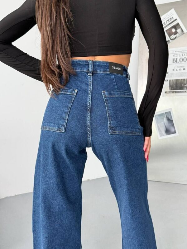 Jeansy Palazzo Midnight Sapphire