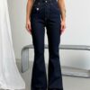 Jeansy Flare Venera Dark