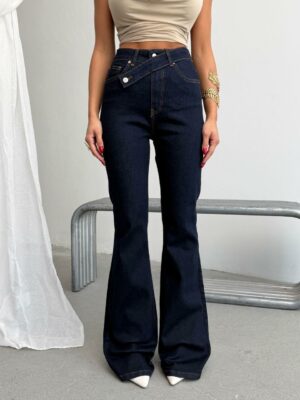 SPO-1438-12-C_J-36_1 Jeansy Flare Venera Dark