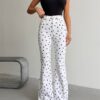 Spodnie Palazzo Dots Blanc