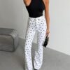 Spodnie Palazzo Dots Blanc