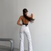 Spodnie Palazzo Dots Blanc