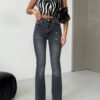 Jeansy Flare Graphite Shadow