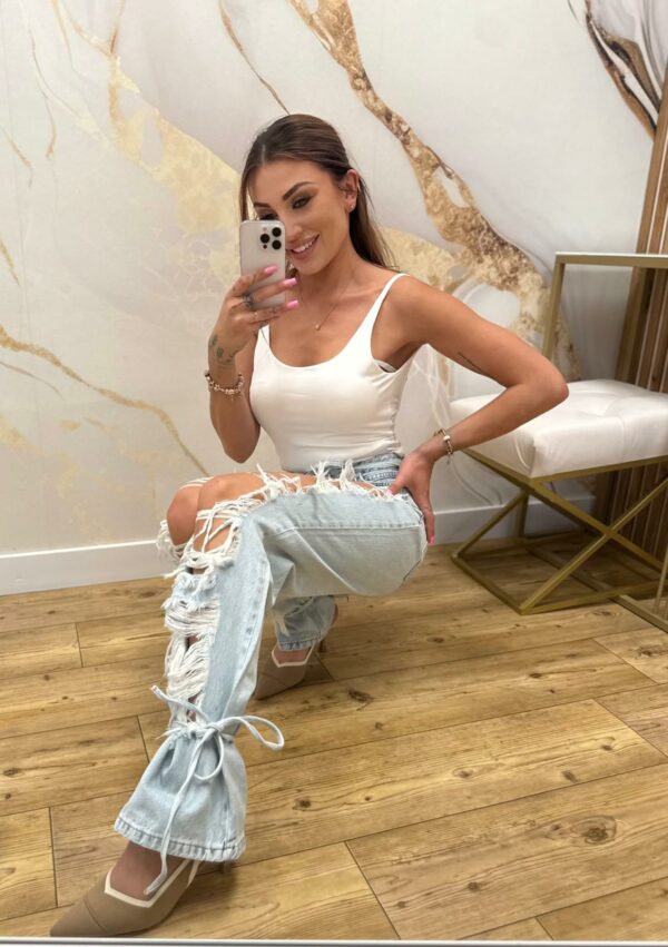 Jeansy Rebel Ice Cut