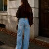 Jeansy Damskie Wide Leg Skye