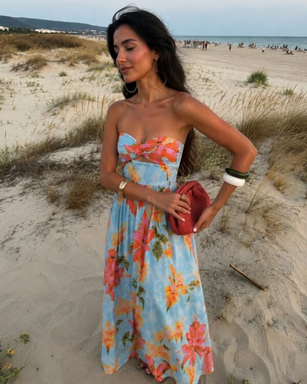 Sukienka Maxi Floral Breeze