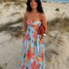Sukienka Maxi Floral Breeze