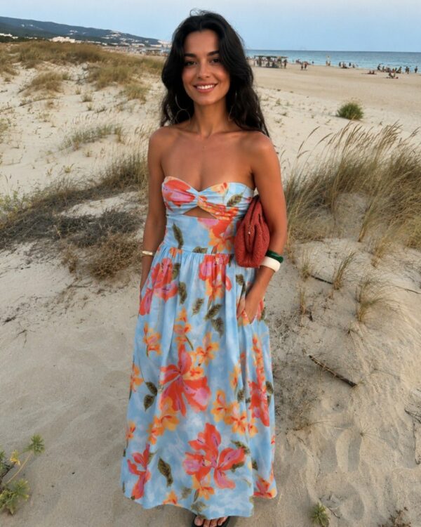 Sukienka Maxi Floral Breeze