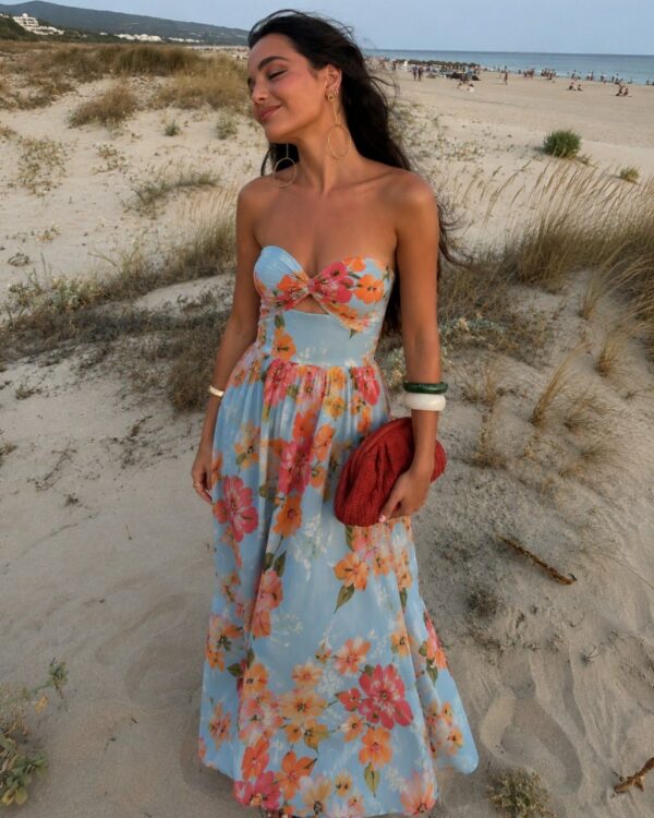 Sukienka Maxi Floral Breeze