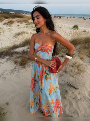 Sukienka Maxi Floral Breeze